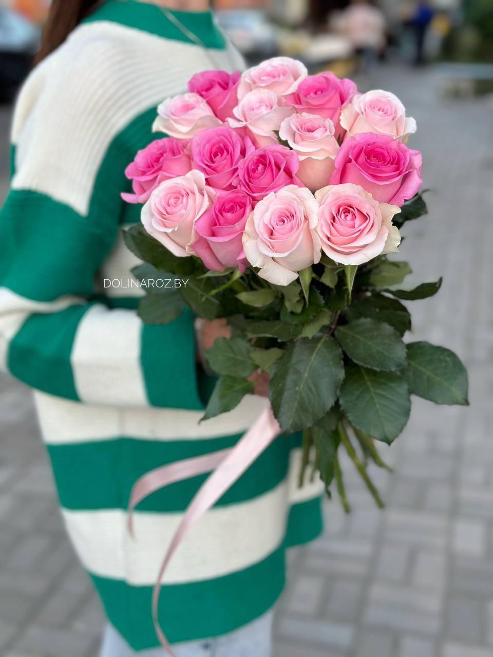 Bouquet of roses “Pink mix”