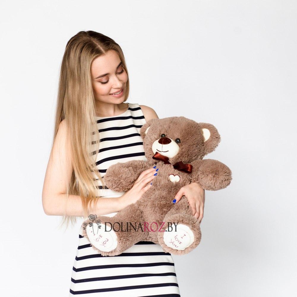 Teddy bear "Archie" brown 65 cm