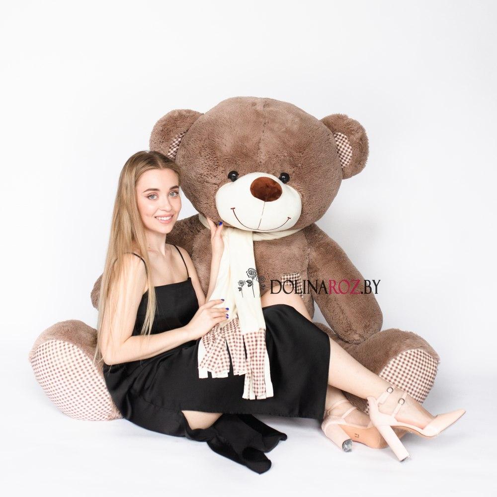 Teddy bear "Toffee" brown 190 cm