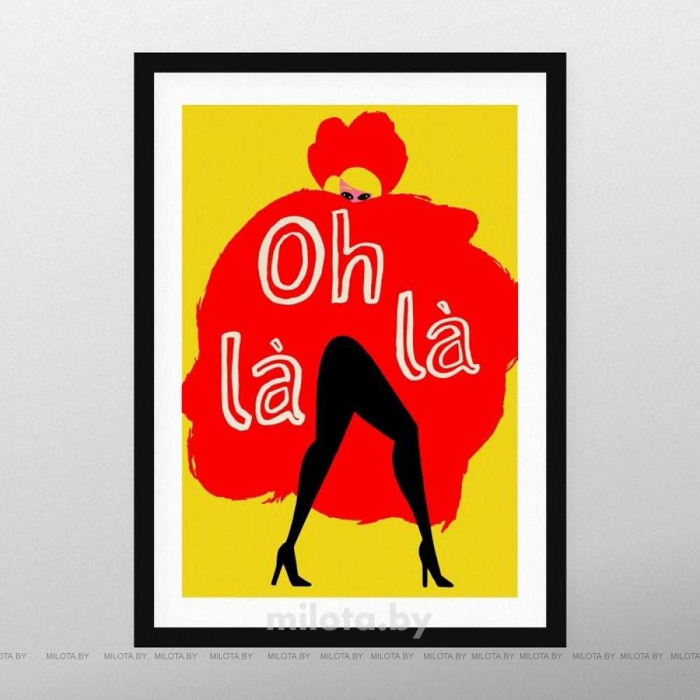 Poster "Oh la la"