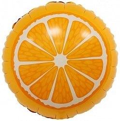 Фольгированный шар "Апельсин"