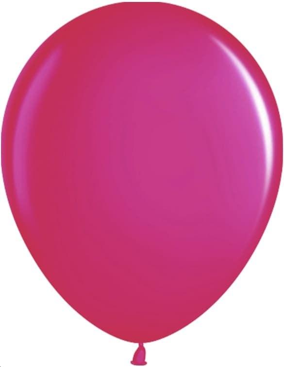 Latex balloon with helium "Hot pink"