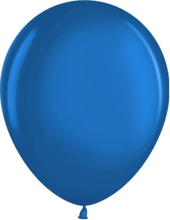 Latex balloon with helium "Blue" in Minsk