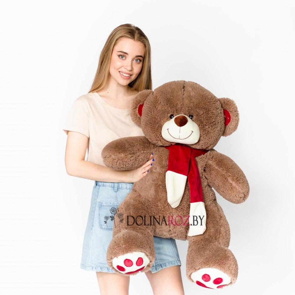 Teddy bear "Kelvin" brown 110 cm