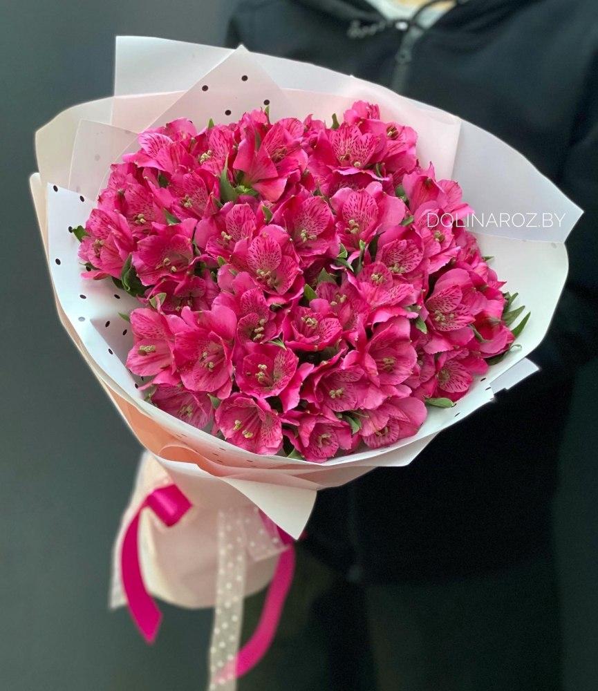 Bouquet of alstroemerias "Hot pink"