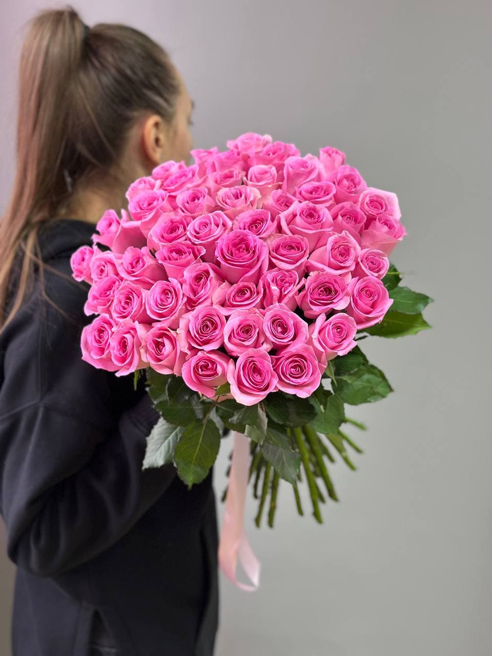 Bouquet of roses “Pink cloud”
