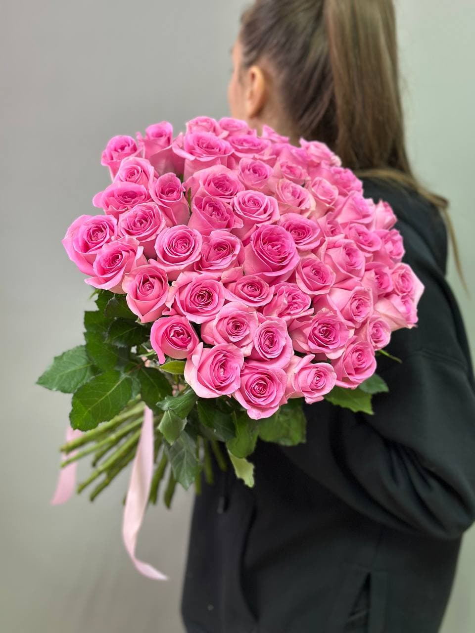 Bouquet of roses “Pink cloud”