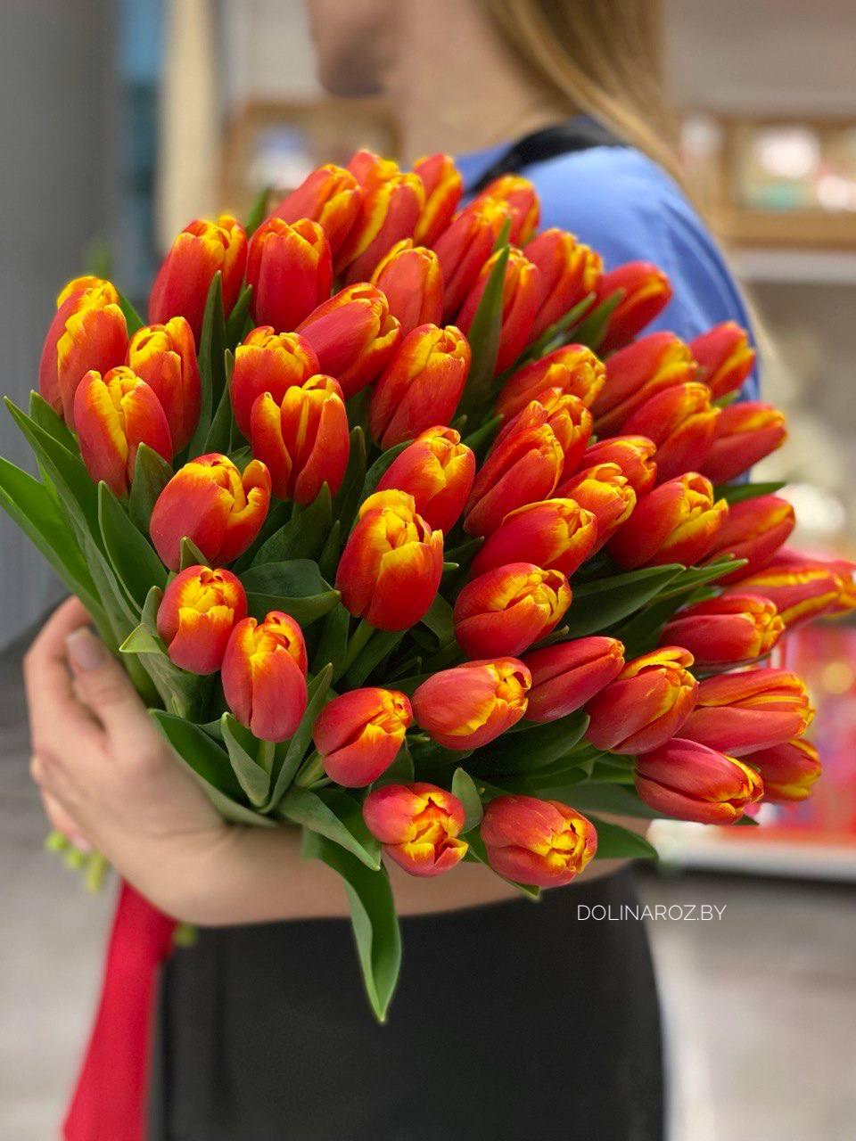 Bouquet of tulips “Passion”