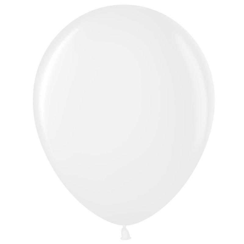 Latex balloon with helium "White"