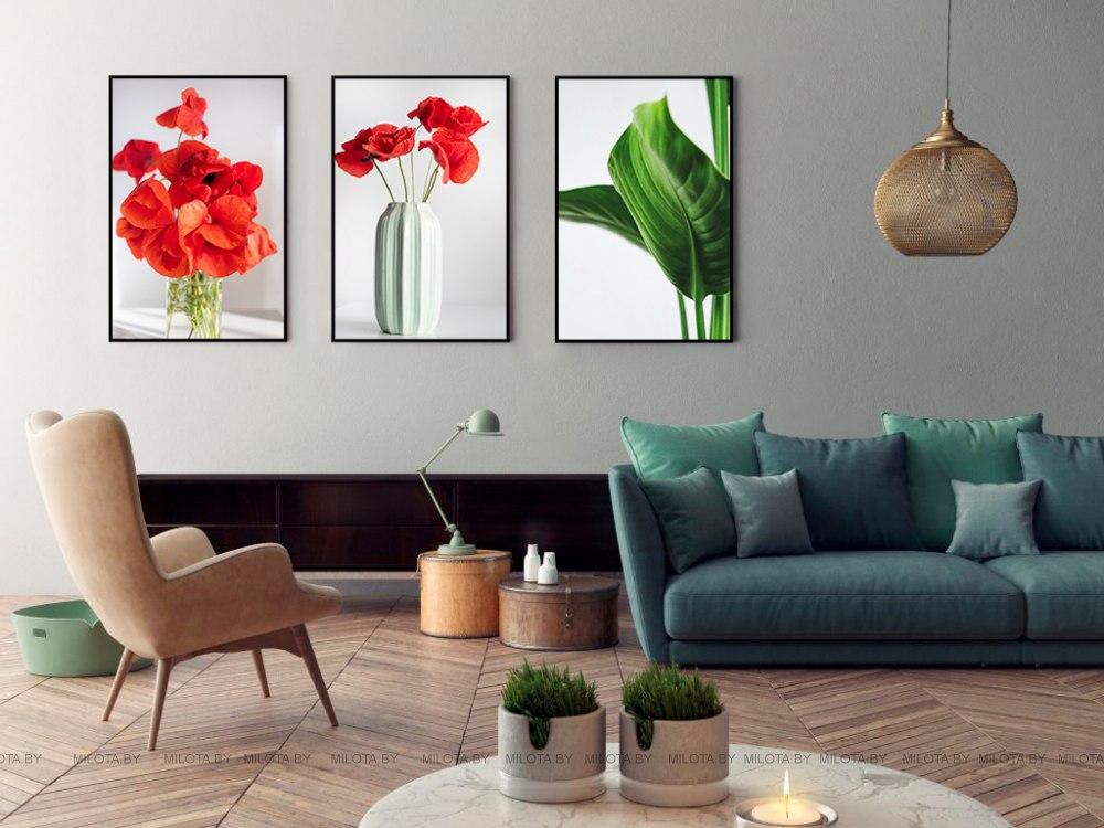 Set of posters "Poppies"