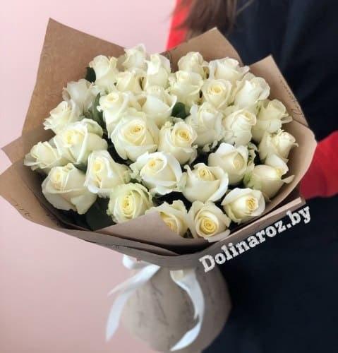 Bouquet of roses "White Night"
