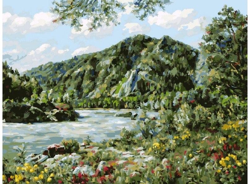 Painting by numbers "Altai"