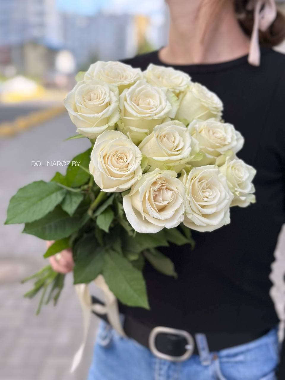 Bouquet of roses "White"