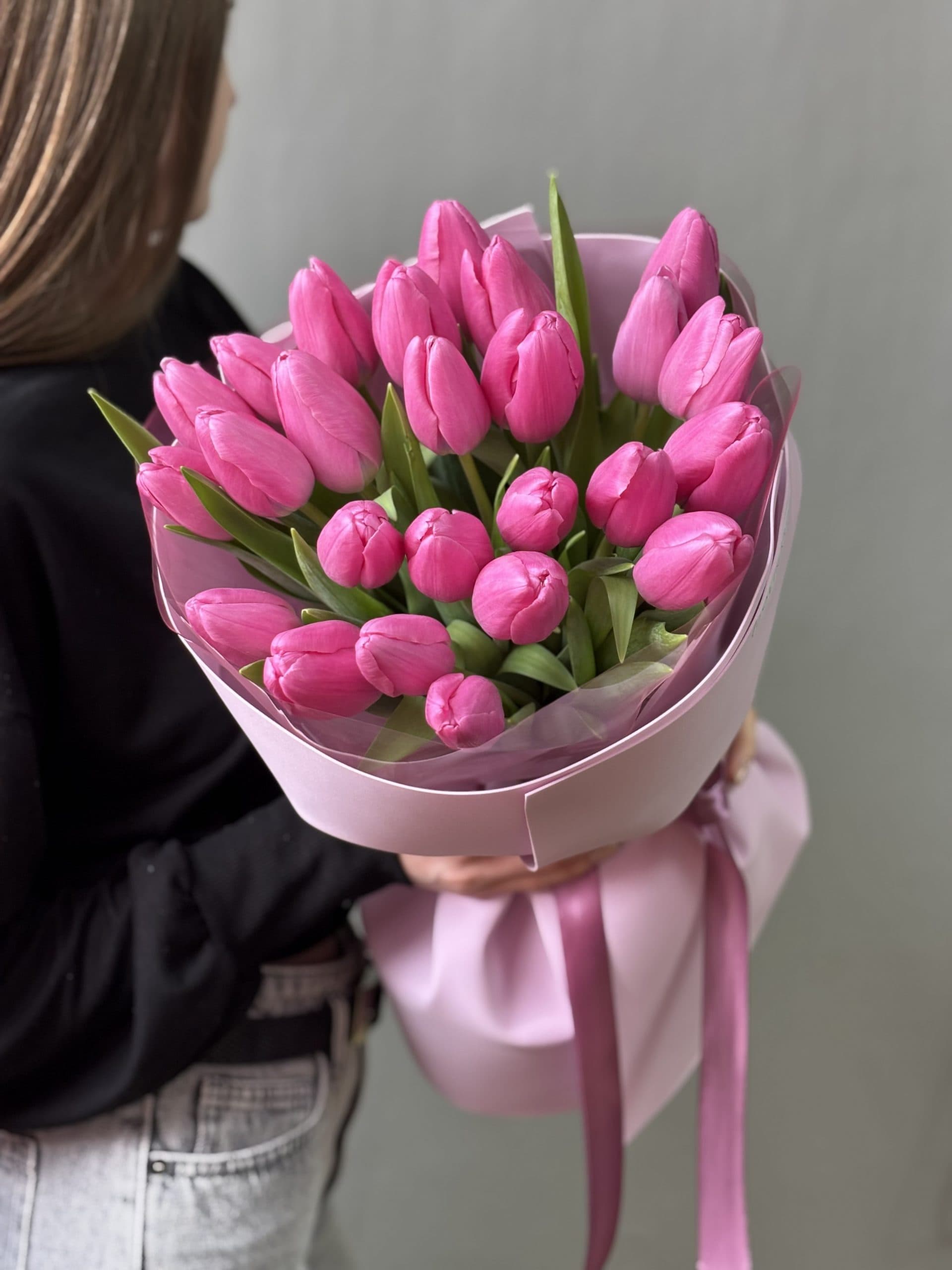 Букет тюльпанов "Нелли"