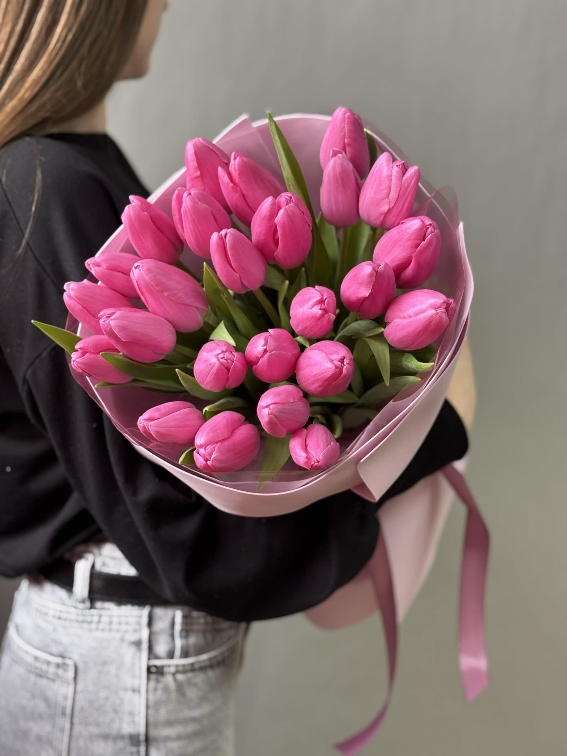 Букет тюльпанов "Нелли"