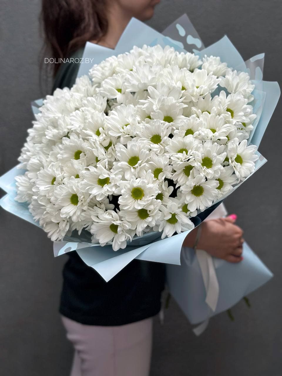 Букет хризантем "Улыбнись"