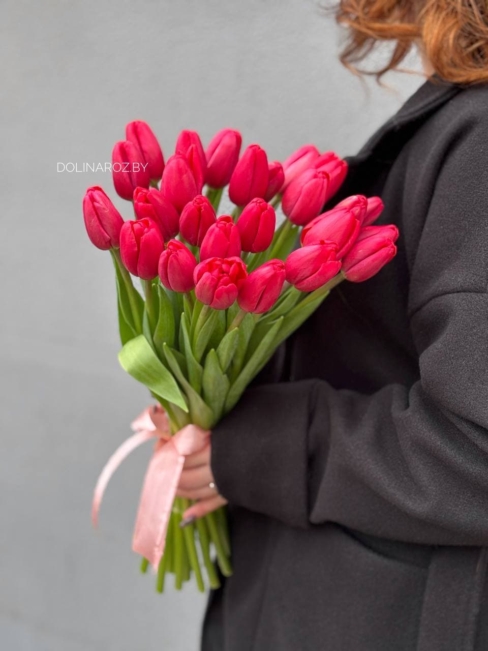 Букет тюльпанов «Красные 25»