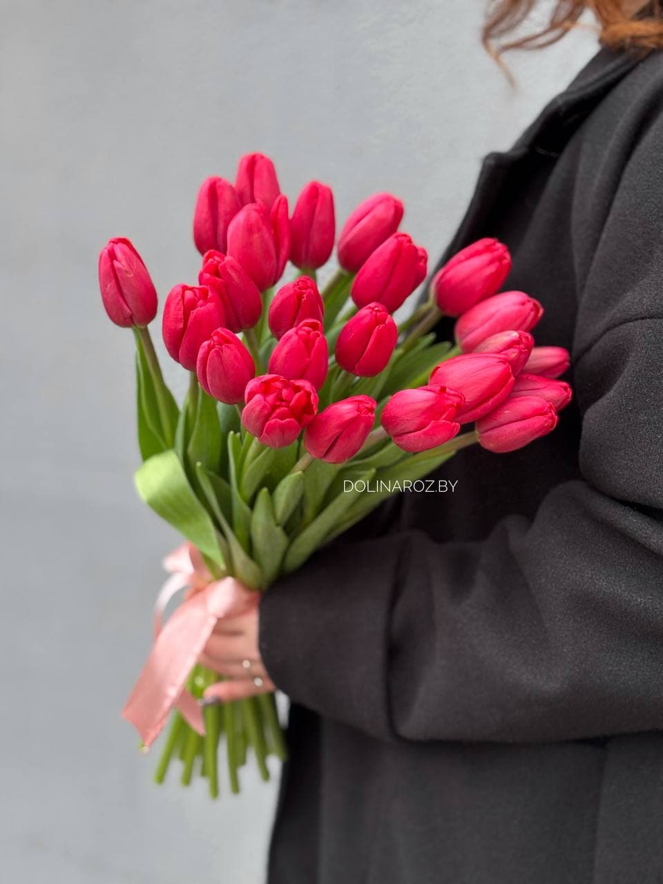 Букет тюльпанов «Красные 25»