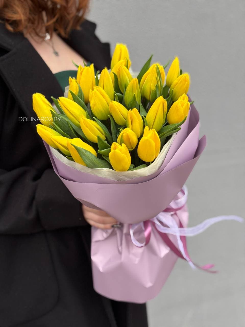Букет тюльпанов «Весенние краски»
