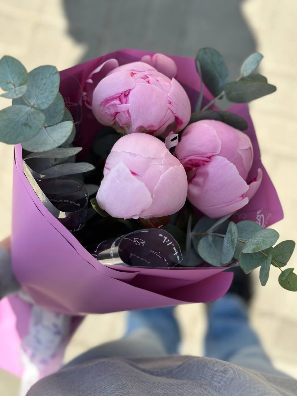 Bouquet of peonies "Romantic mood"