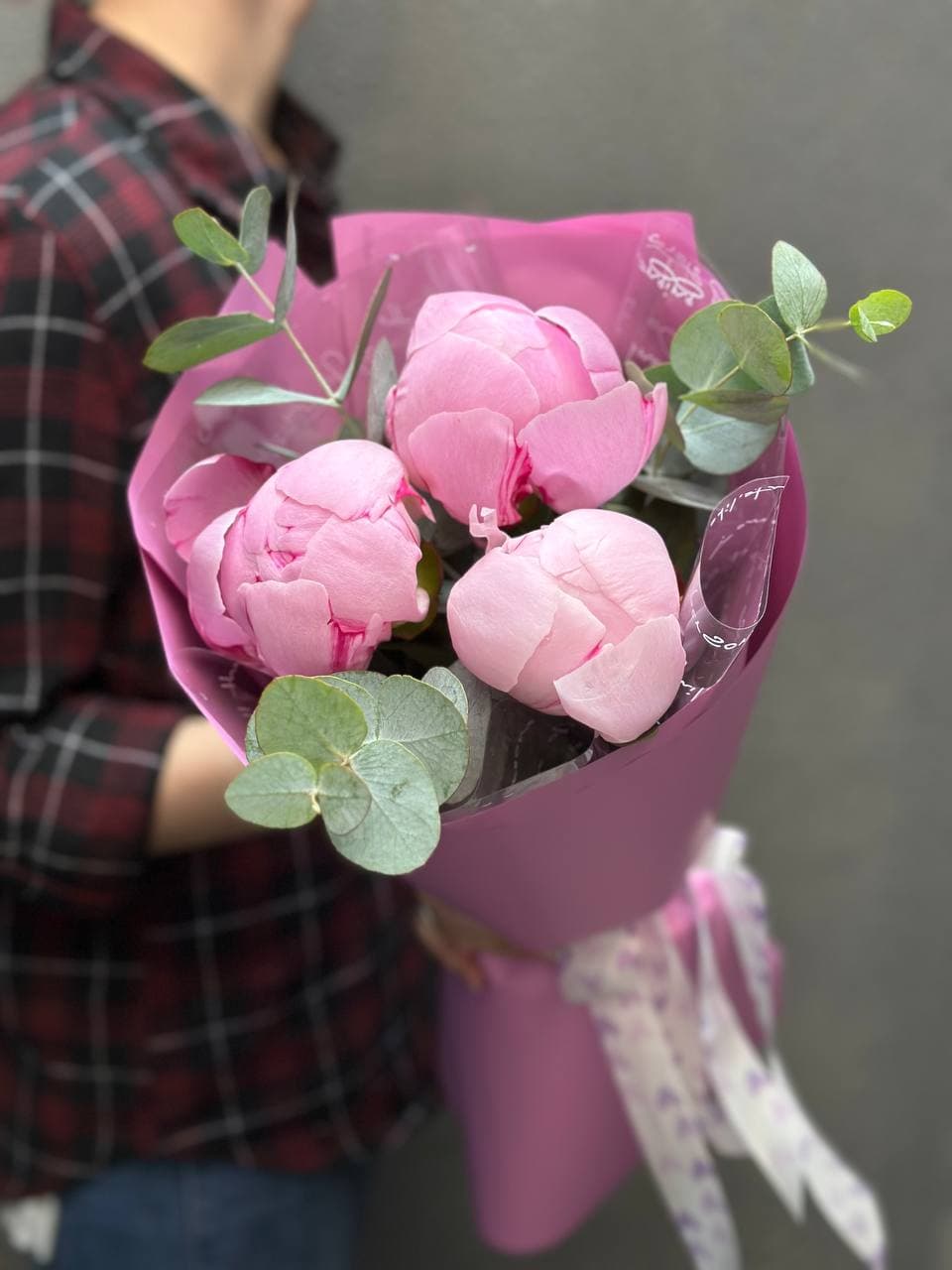 Bouquet of peonies "Romantic mood"