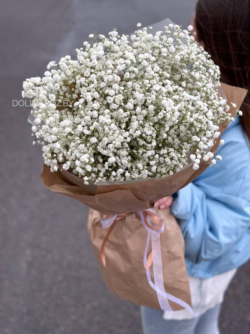 Bouquet of gypsophila "Vintage"