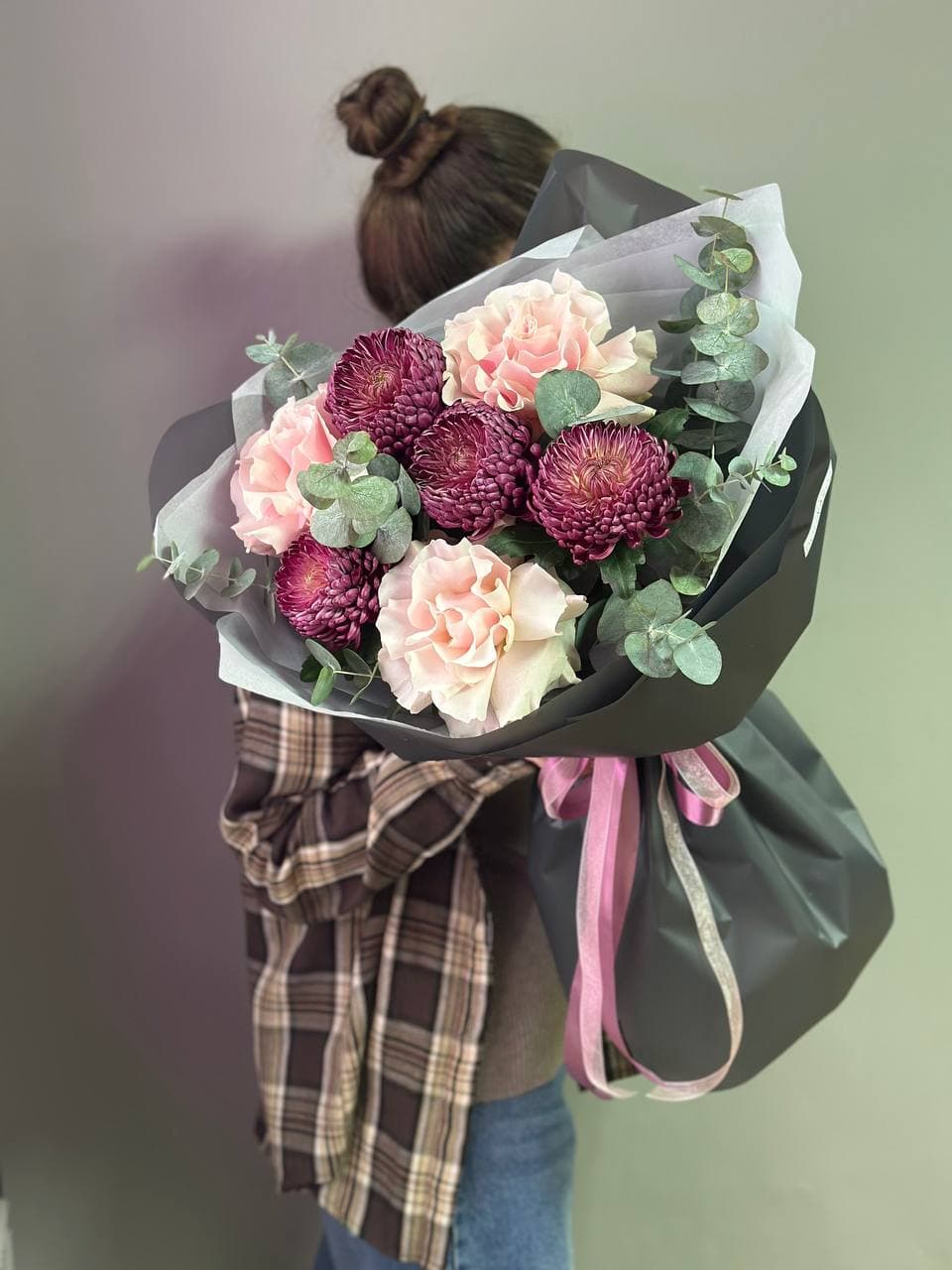 Composite bouquet "Through the Looking Glass"