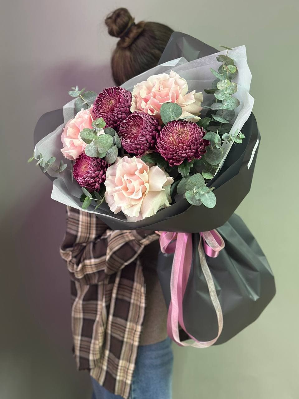 Composite bouquet "Through the Looking Glass"