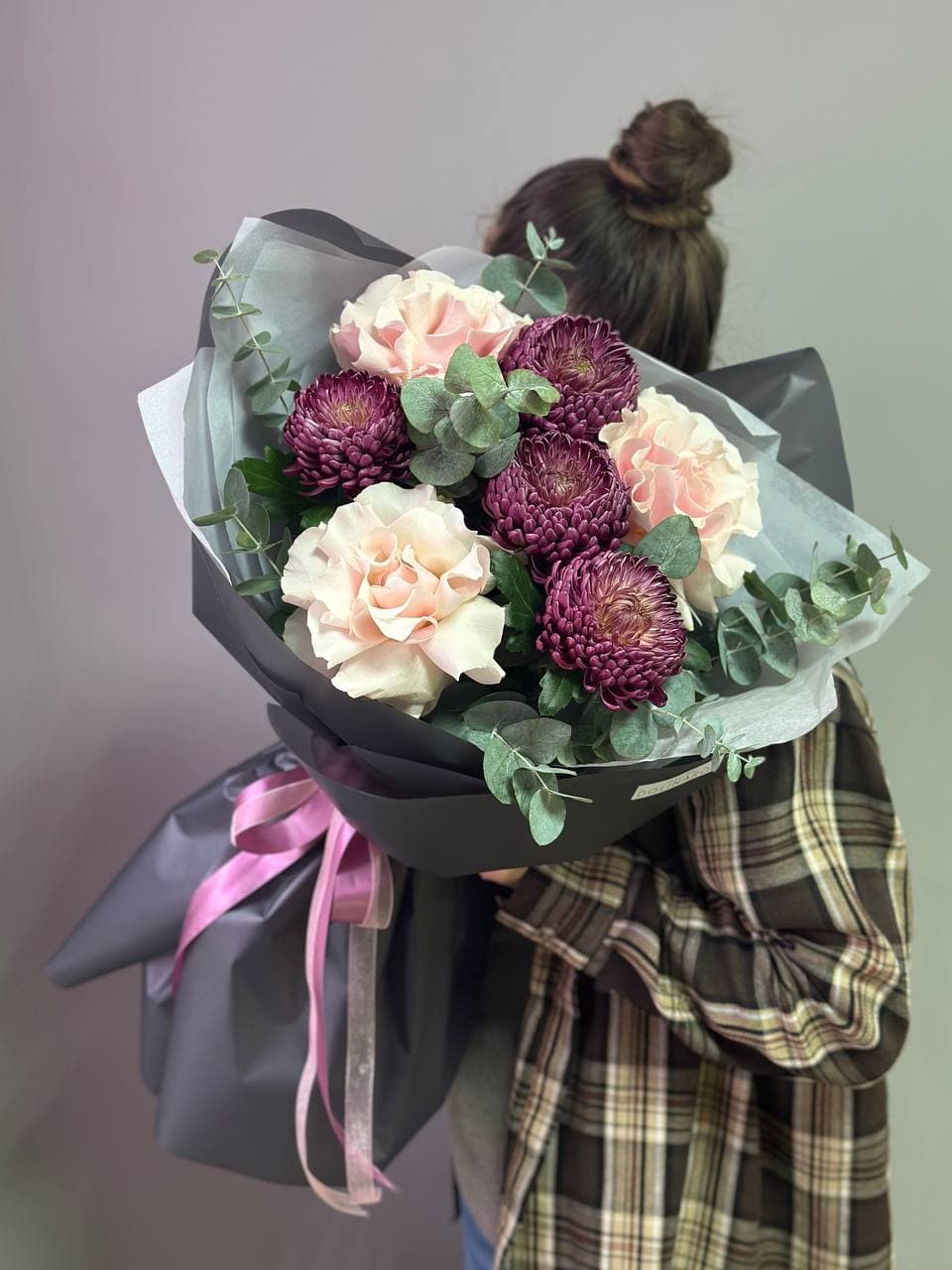 Composite bouquet "Through the Looking Glass"