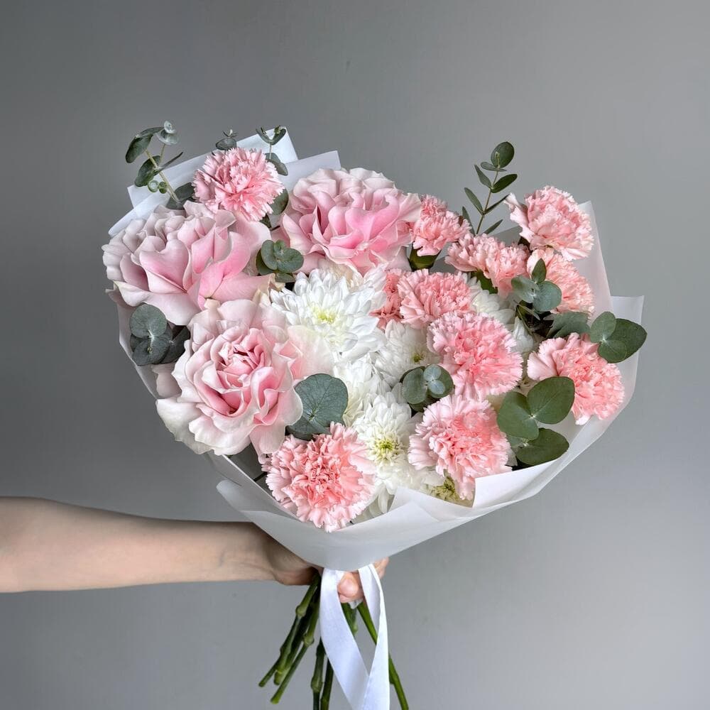 Составной букет "Нежная акварель"