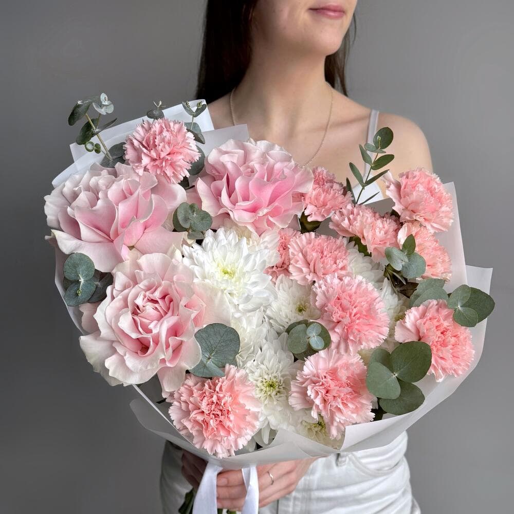 Составной букет "Нежная акварель"