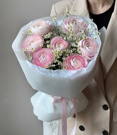 Букет ранункулюсов "Ария"