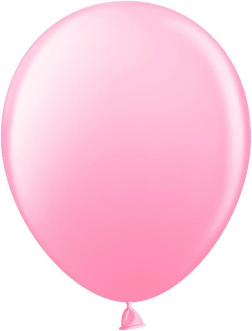 Latex balloon with helium "Pink"