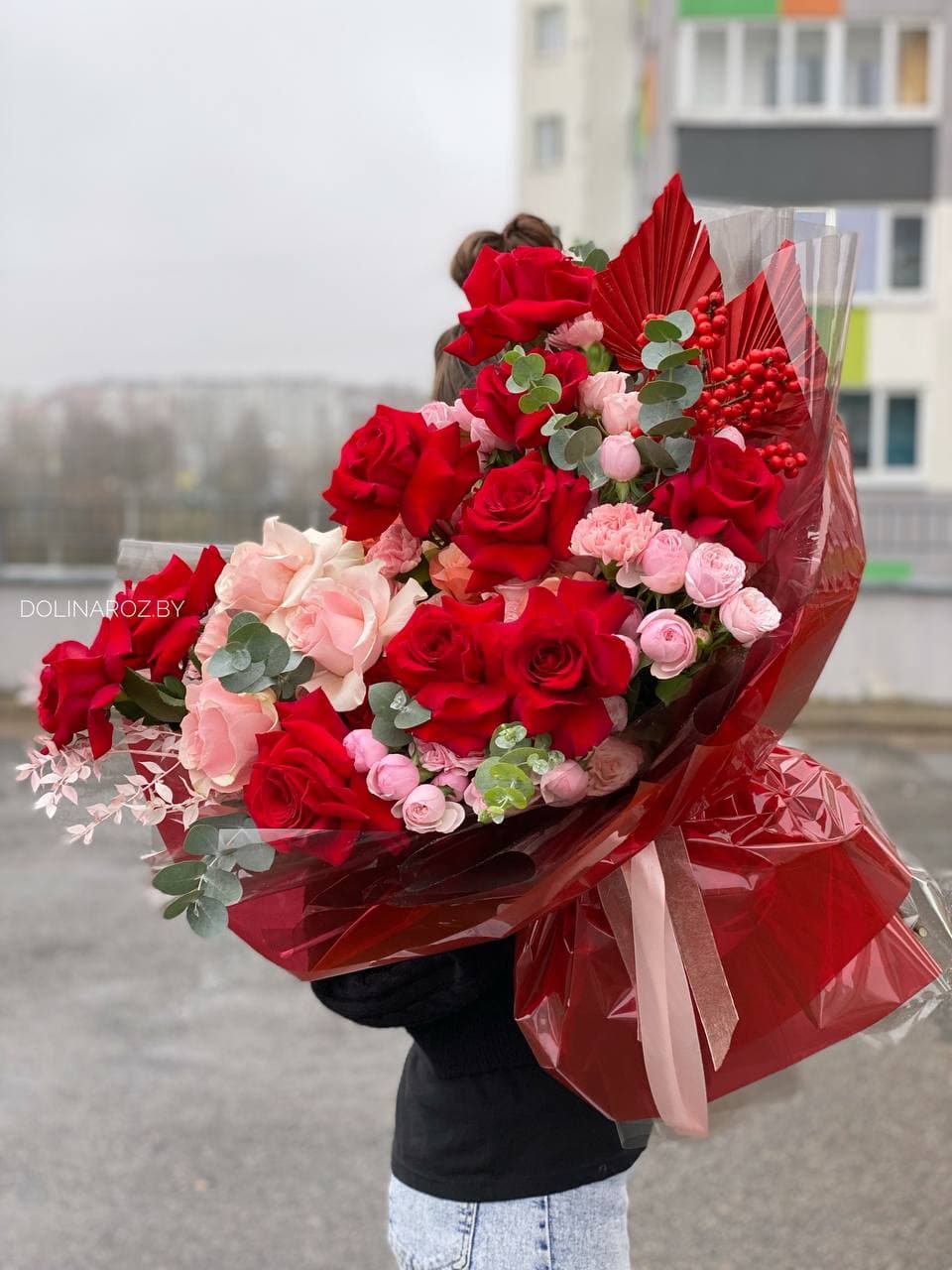 Составной букет "Контраст"