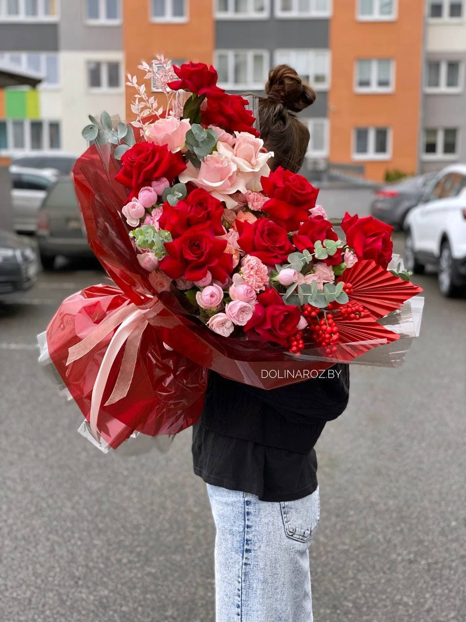 Составной букет "Контраст"