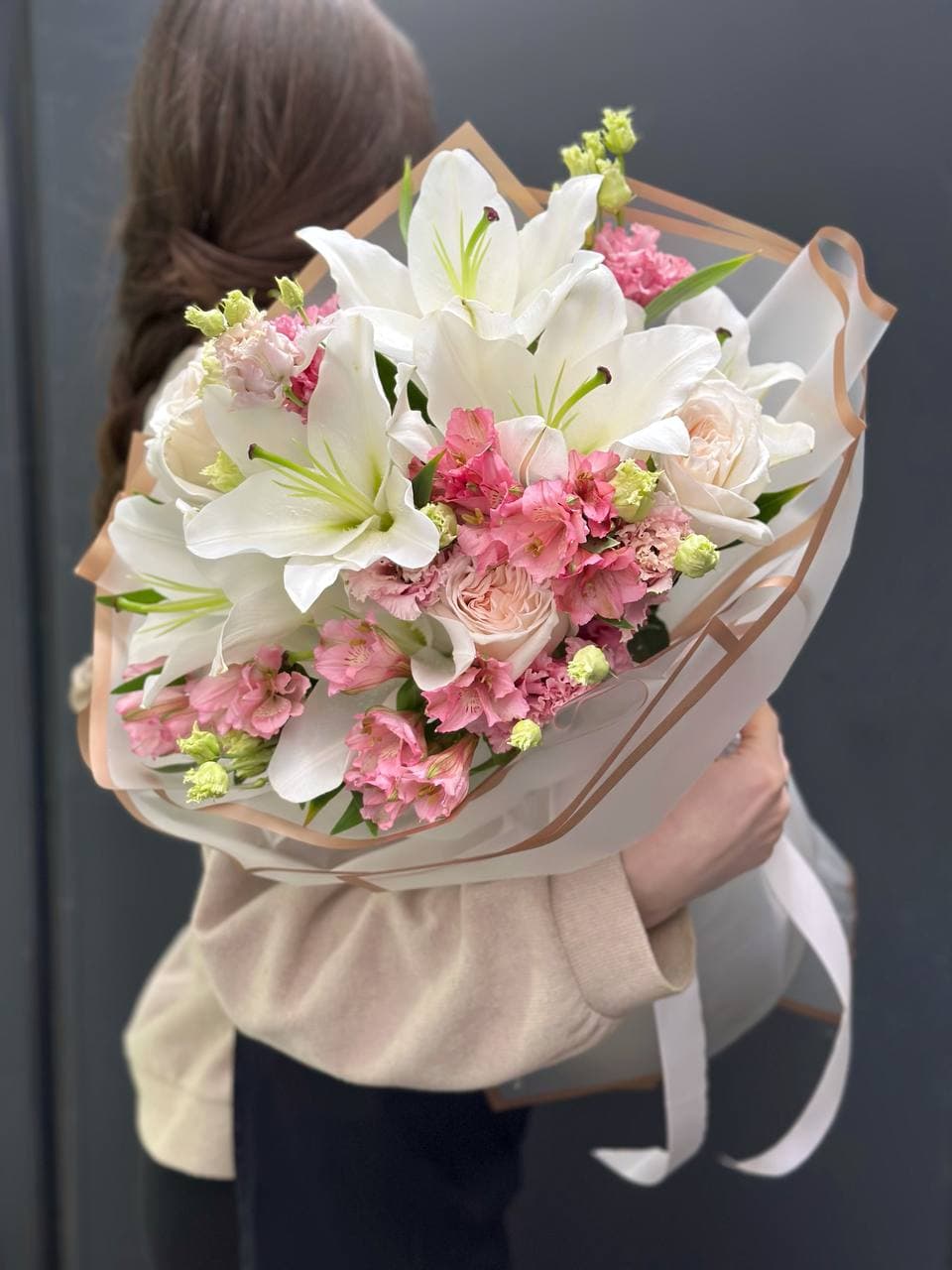 Composite bouquet "Ruzalia"