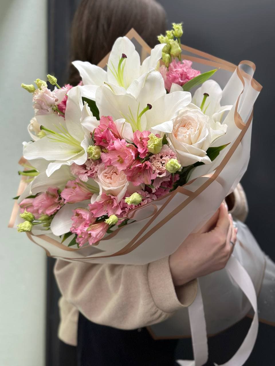 Composite bouquet "Ruzalia"