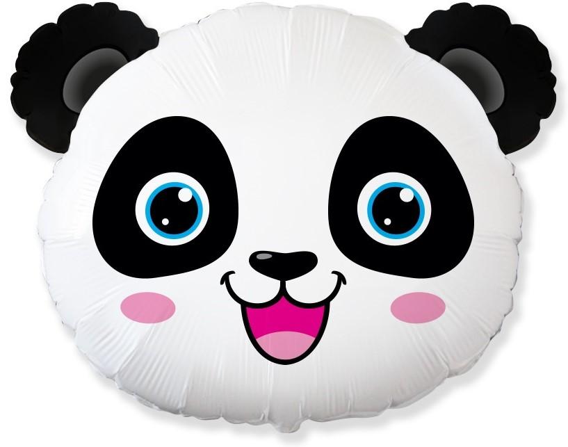 Фольгированный шар "Голова панды"