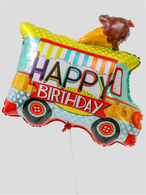Foil balloon "Ice cream van"