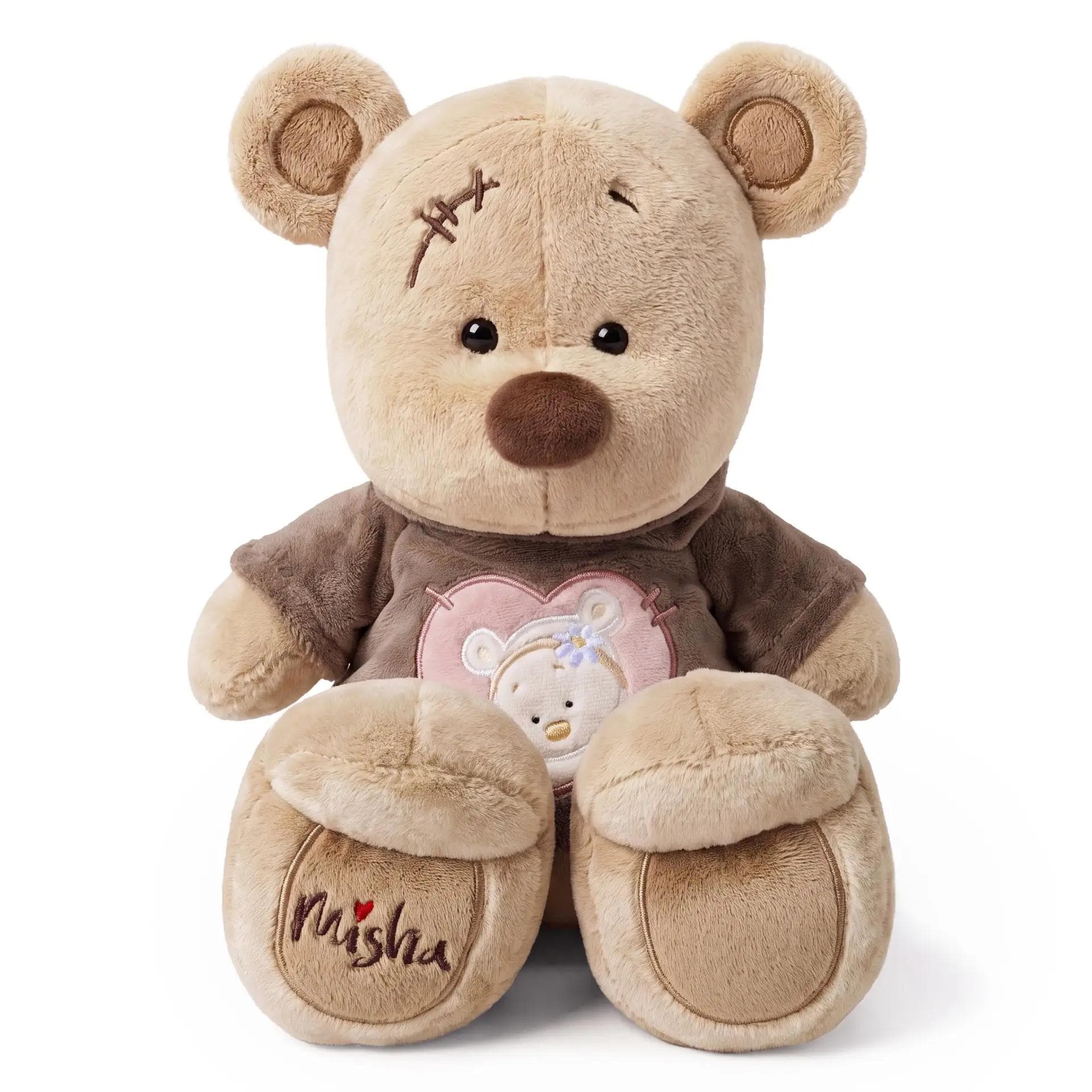 Плюшевая игрушка "Медведь Misha в кофте"