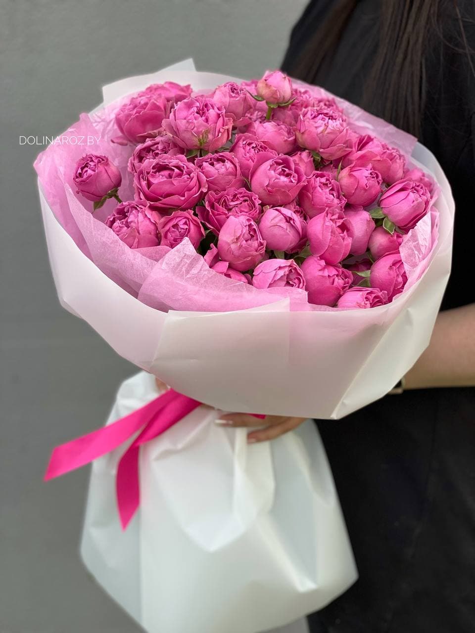 Букет кустовых роз «Парадайз»