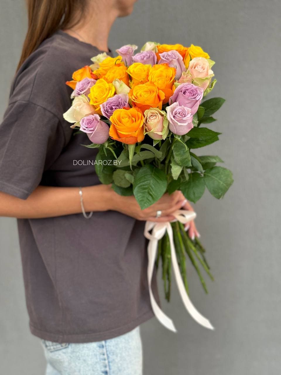 Букет роз "Микс Кения 25" АКЦИЯ
