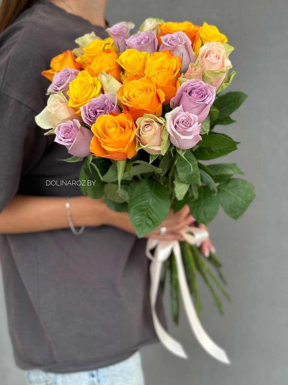 Букет роз "Микс Кения 25" АКЦИЯ