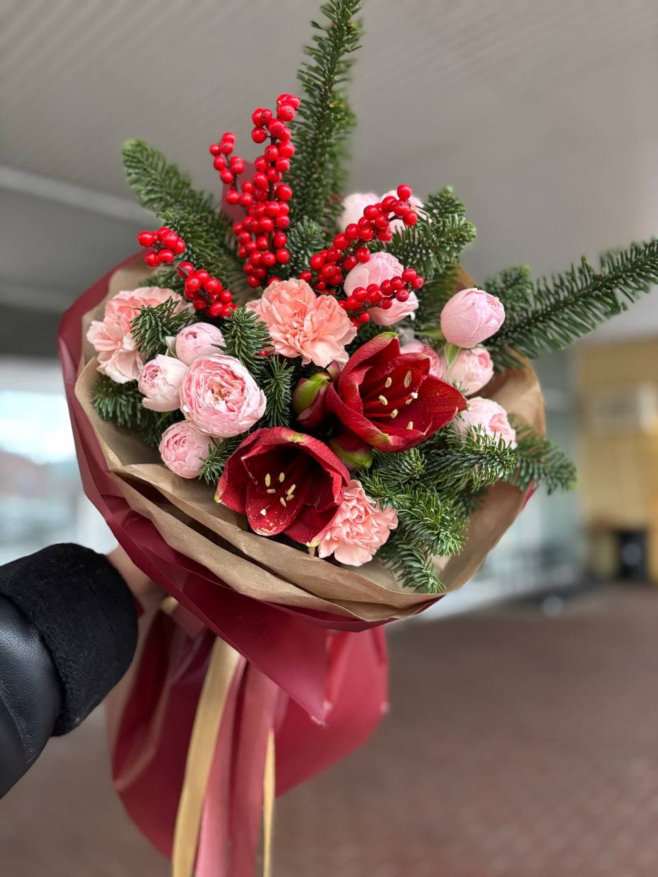 Зимний букет №20