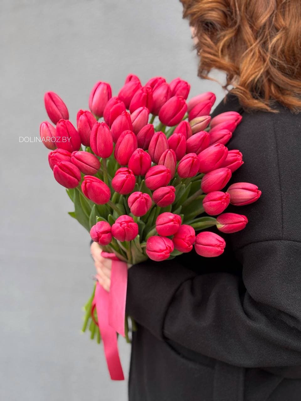 Букет тюльпанов "Романтический вечер"