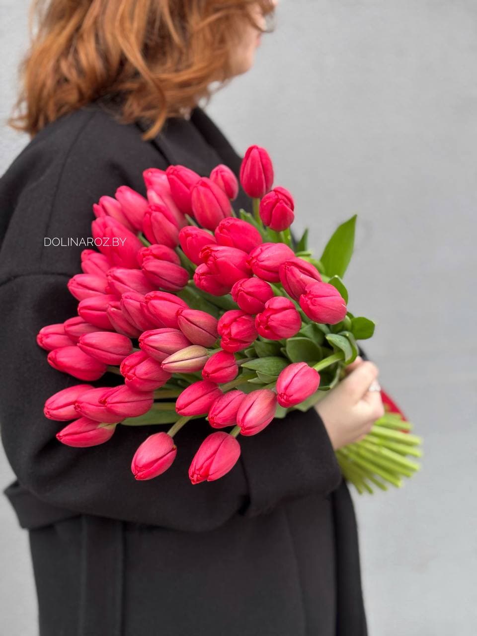 Букет тюльпанов "Романтический вечер"