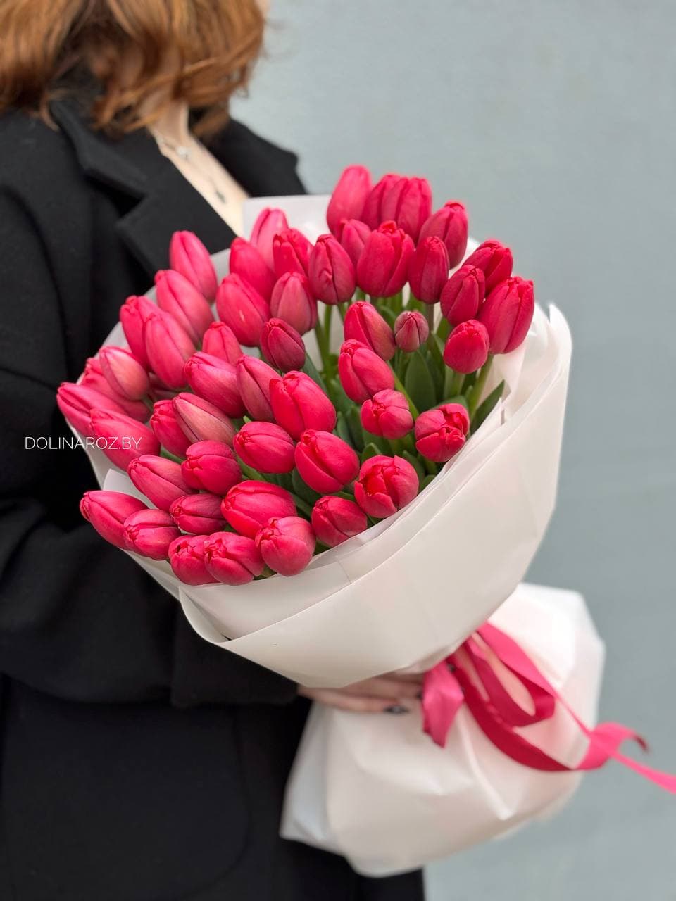 Букет тюльпанов "Лавстори"