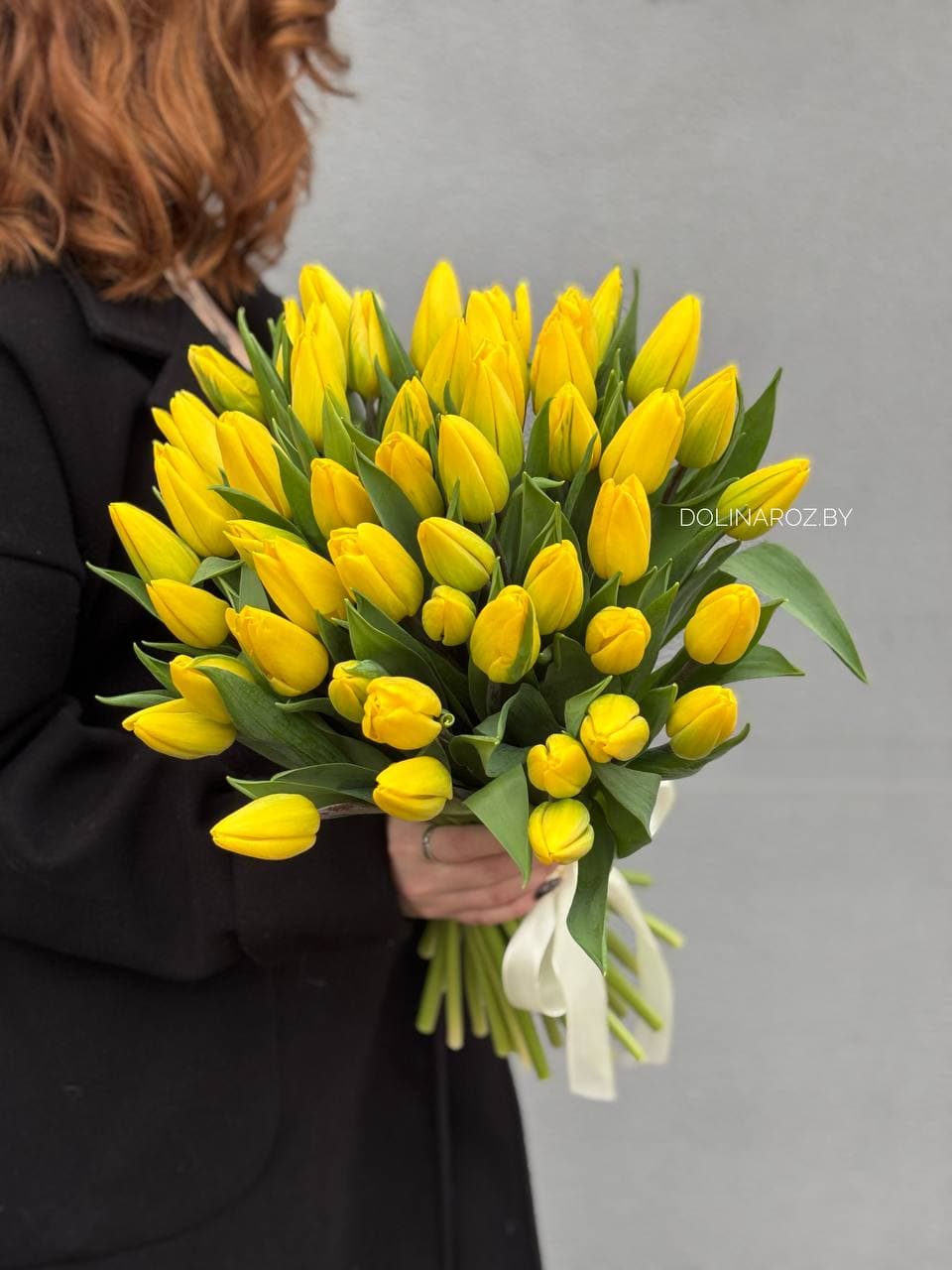 Букет тюльпанов "Сияющая любовь"