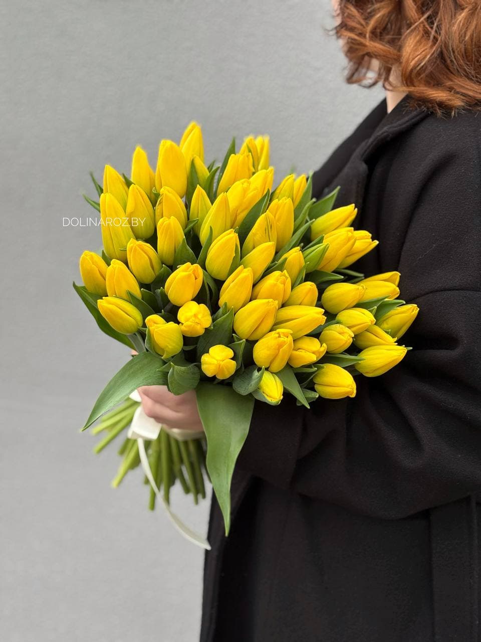 Букет тюльпанов "Сияющая любовь"