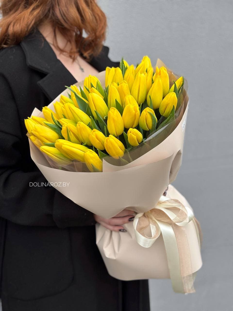 51 желтый тюльпан "Элина"